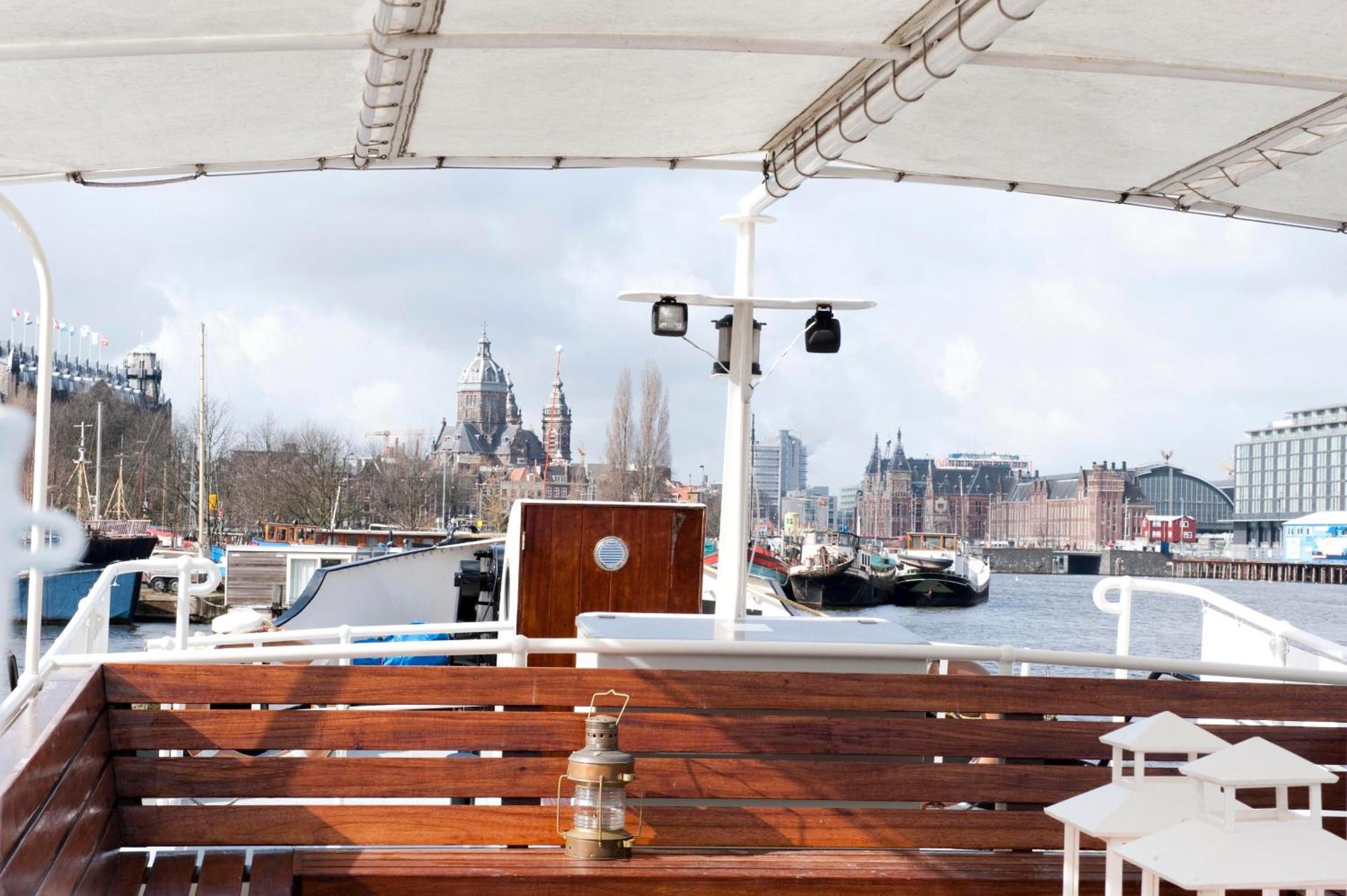 Hotelboot Zwaan Amsterdam Ngoại thất bức ảnh